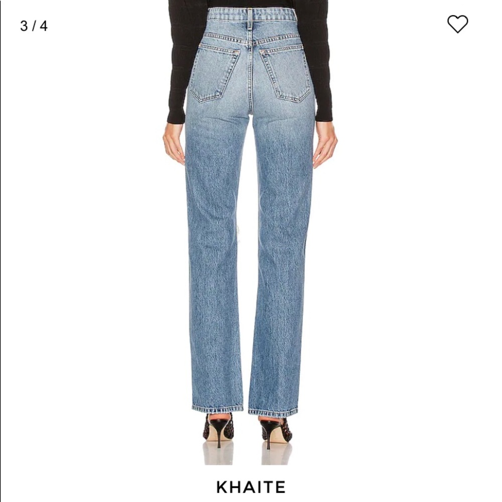 KHAITE Danielle Jeans Portland size 25 like new 
Made in USA super high rise ⭐️ - Picture 9 of 13